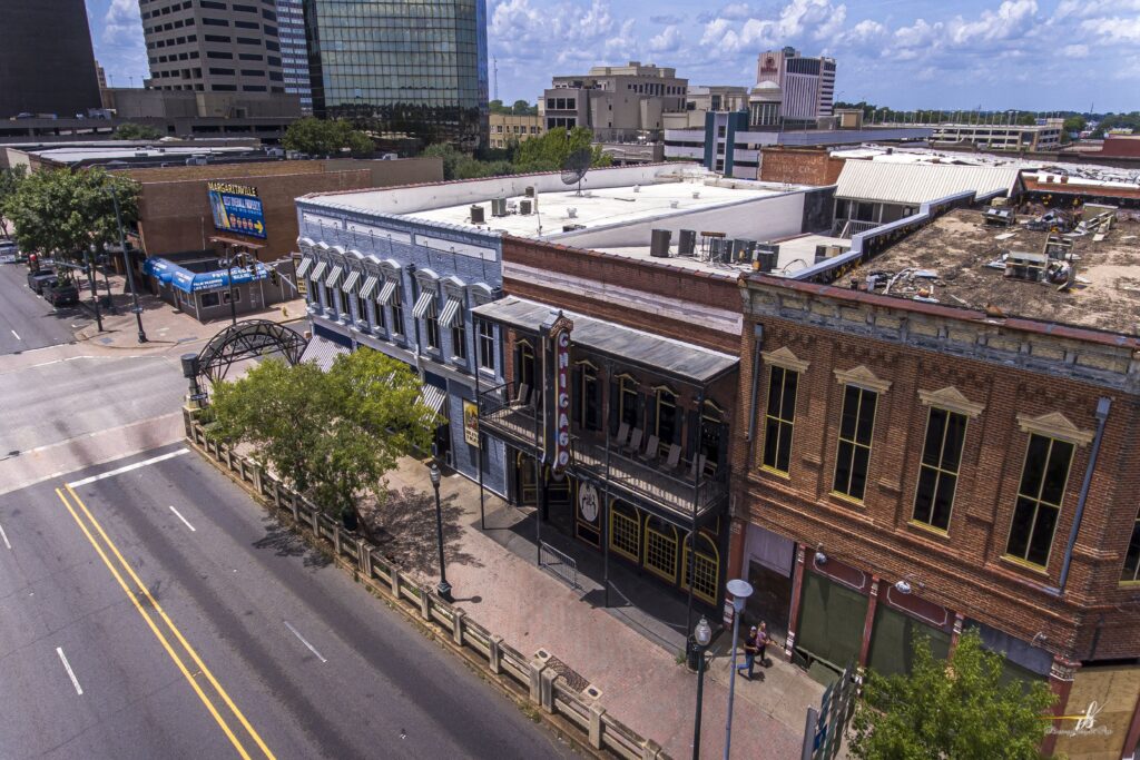 Entertainment district in Shreveport, LA by Josh Brittain.  Featured on Red River Financial Solutions website